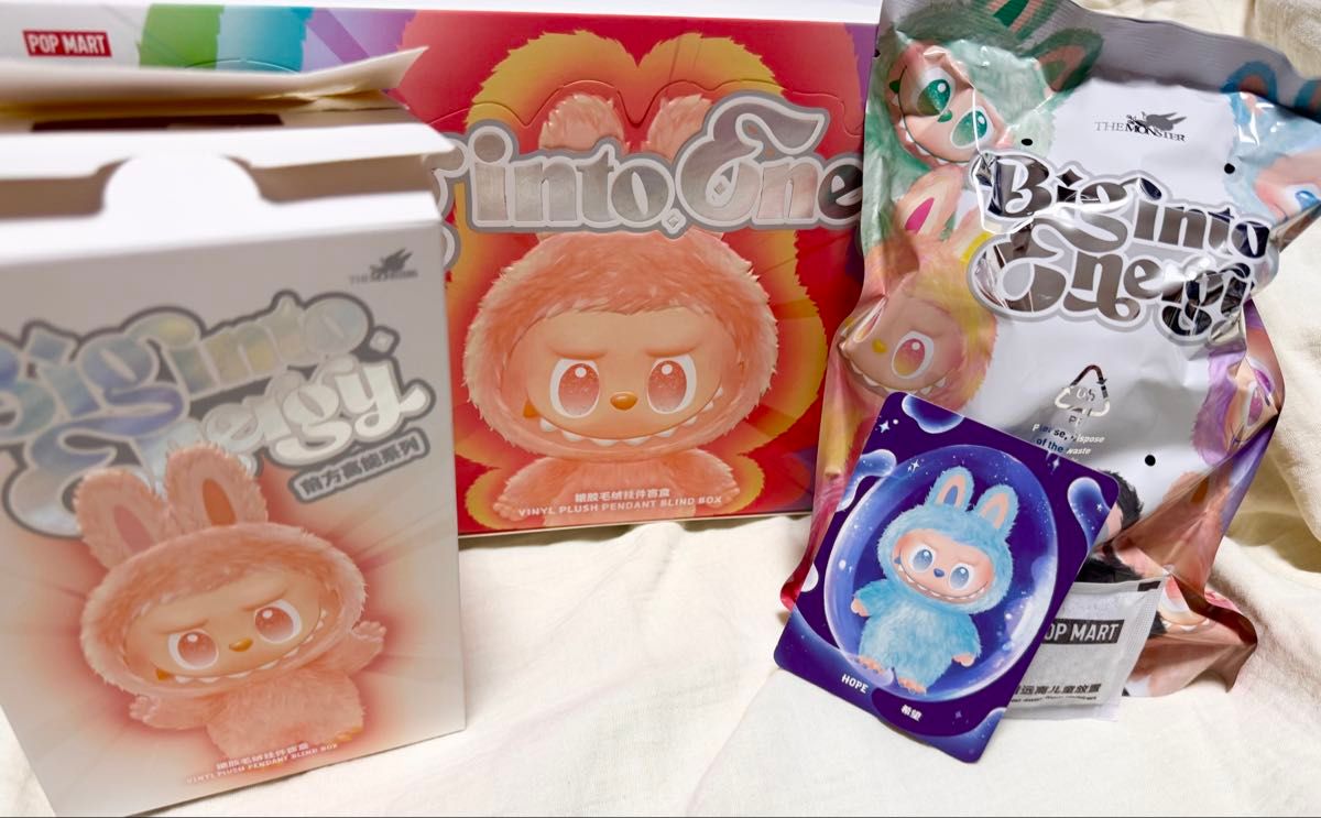 popmart ポップマート labubu ラブブ hope 正規品】THE MONSTERS Energy ラブブ ポップマート HOPE LABUBU