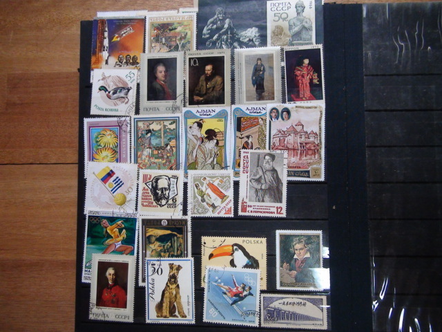 切手 外国物160枚 日本物38枚 コレクションまとめて_画像4