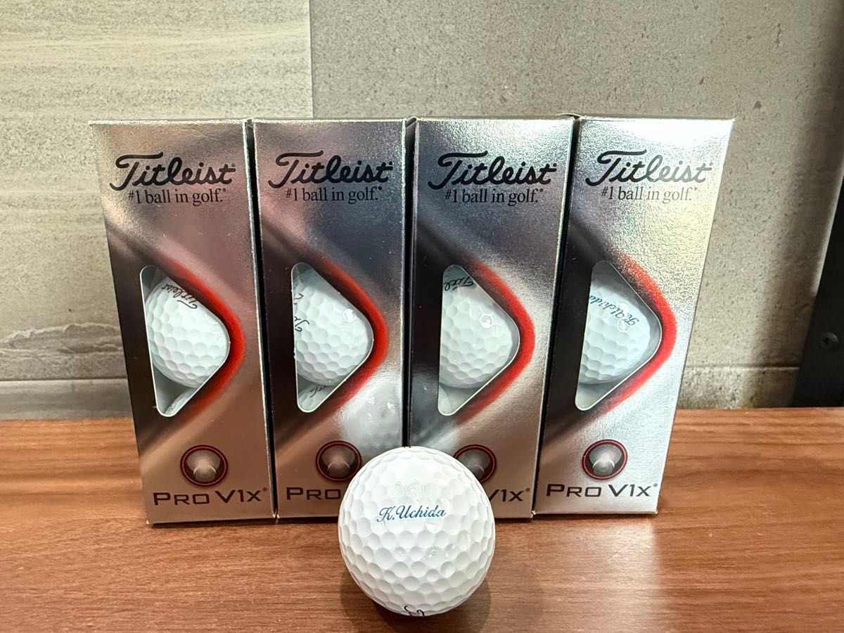 新品未使用PRO V1X Titleist ゴルフボール 7箱セット Titleist ProV1x ゴルフボール 1ダース 新品 未使用 ローマ字