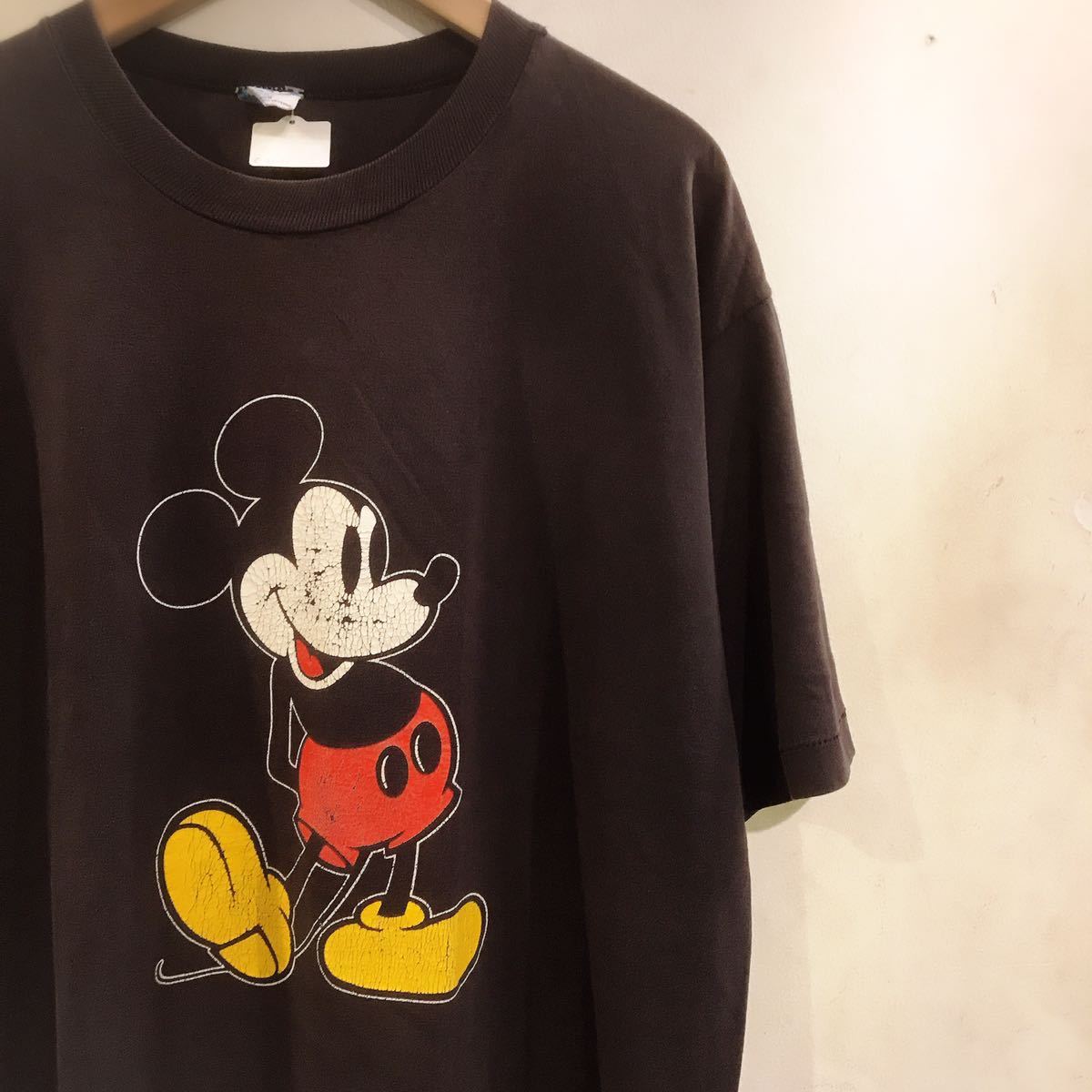 コレクター 激レア mickey Disney Tシャツ 80年代以前