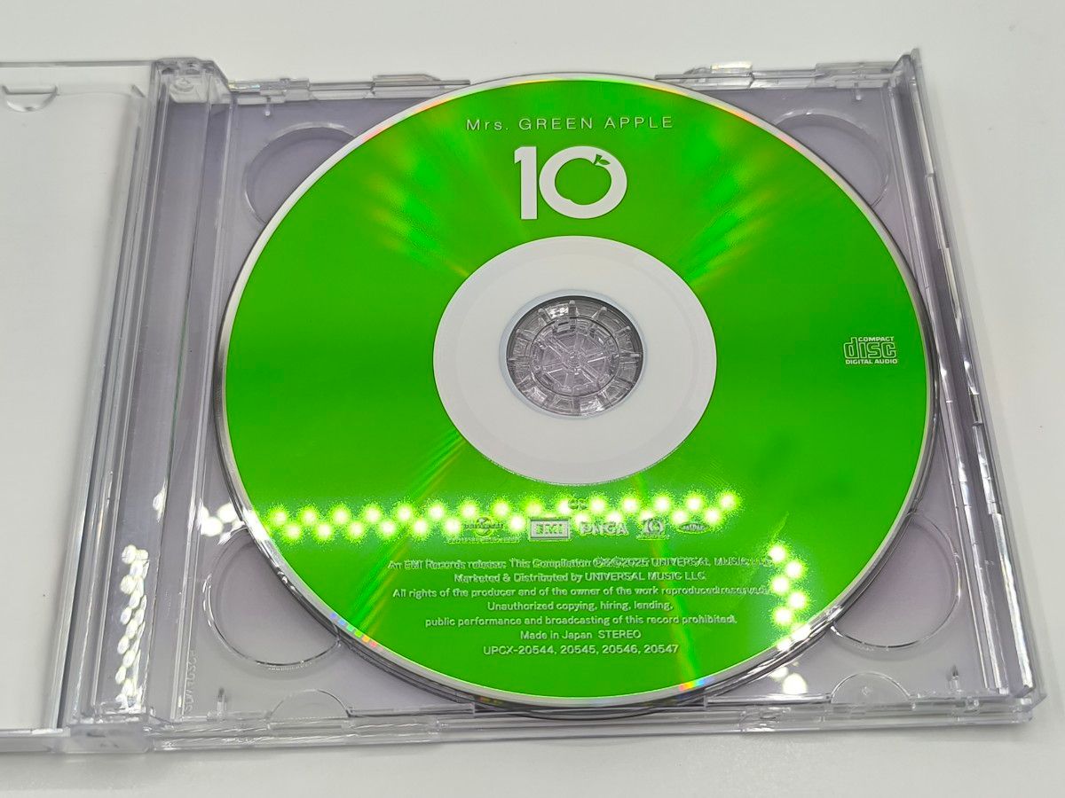 り*む様 Mrs. GREEN APPLE 2DISCS CD+DVD 初回限定 Mrs GREEN APPLE 10 初回限定盤 CD+DVD|Yahoo!フリマ(旧PayPay