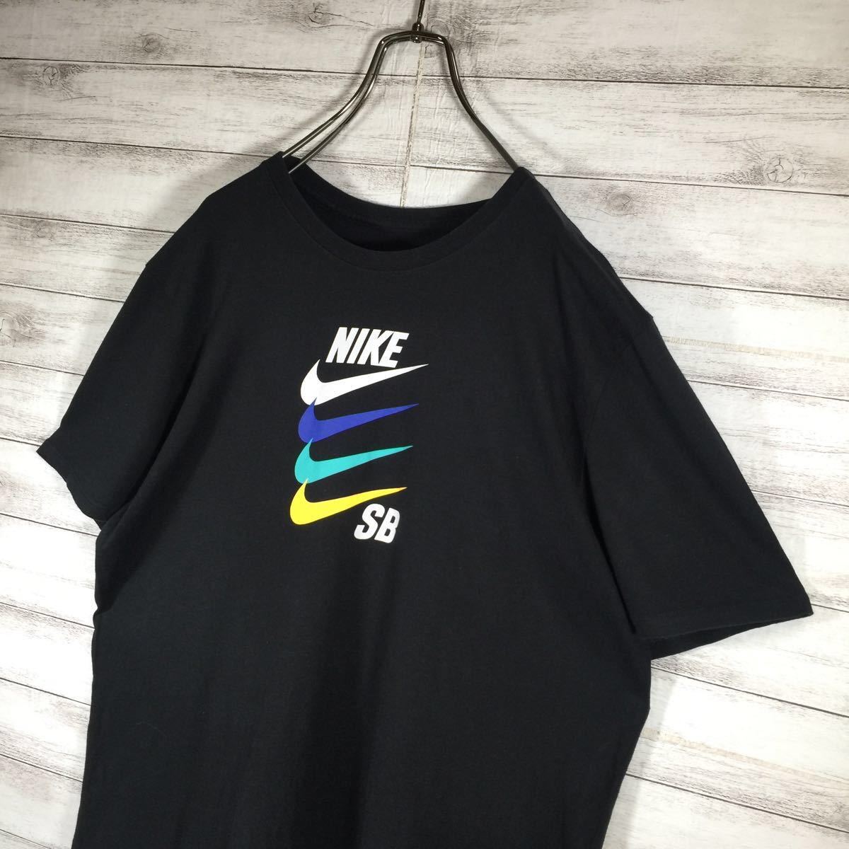 NIKE　ナイキ　半袖Tシャツ　4連ロゴ　スウッシュ　XXL　送料無料