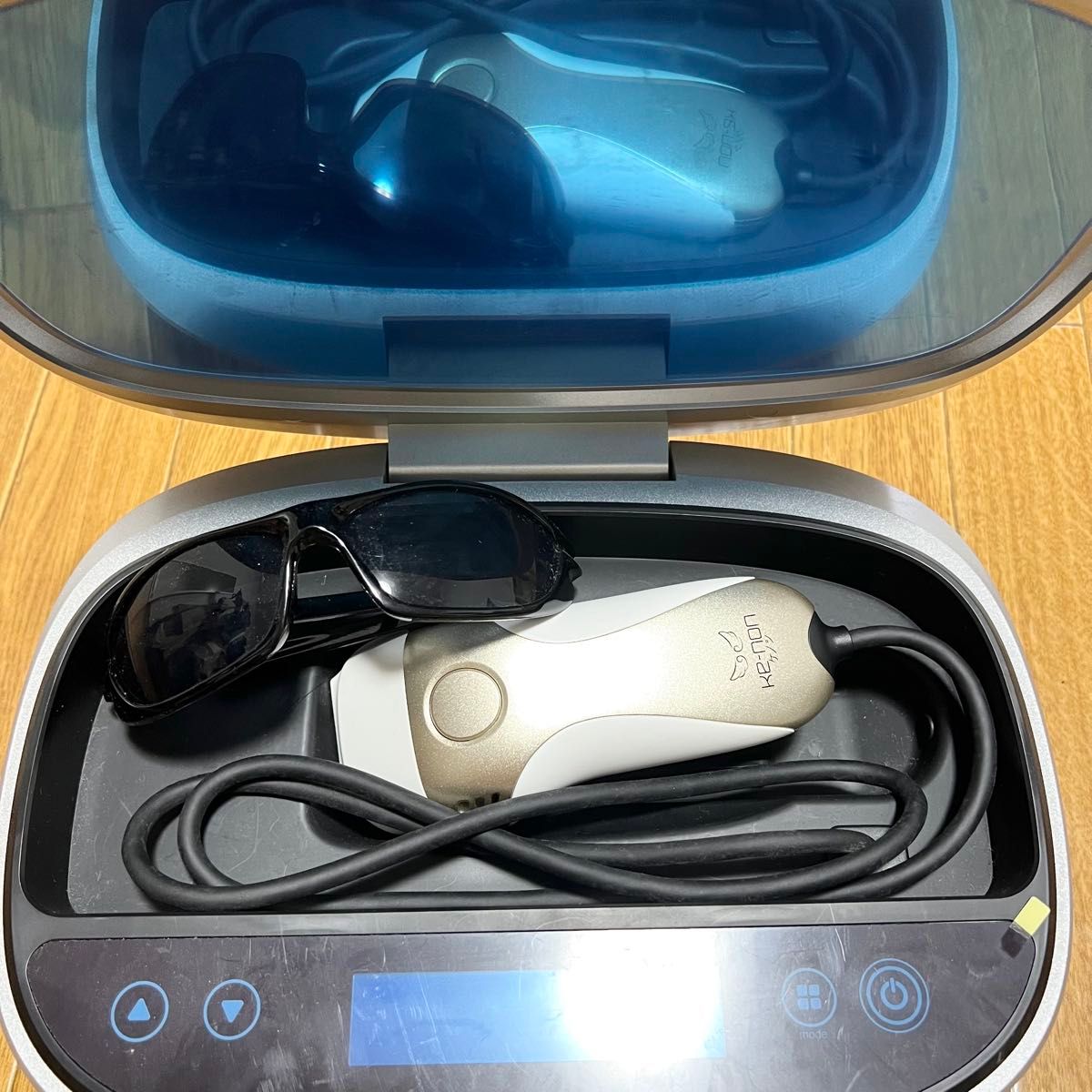 Ke-non ケノン 脱毛器 美顔カートリッジ付きゴールド美品 ver8.4 ケノン 脱毛器 Ke-non 脱毛器 Ver8 4 スキンケアカートリッジ