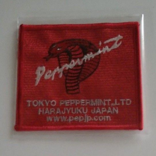 ペパーミント刺繍ワッペン ペパーミント ワッペン 新品未使用|Yahoo!フリマ(旧PayPayフリマ)