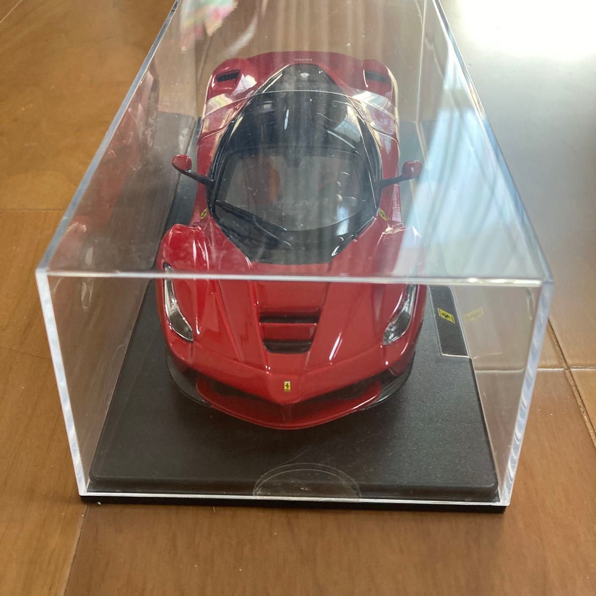 LaFerrari 赤 ディスプレイケース付 フェラーリ LaFerrari - 2013 ディアゴスティーニ ミニカー
