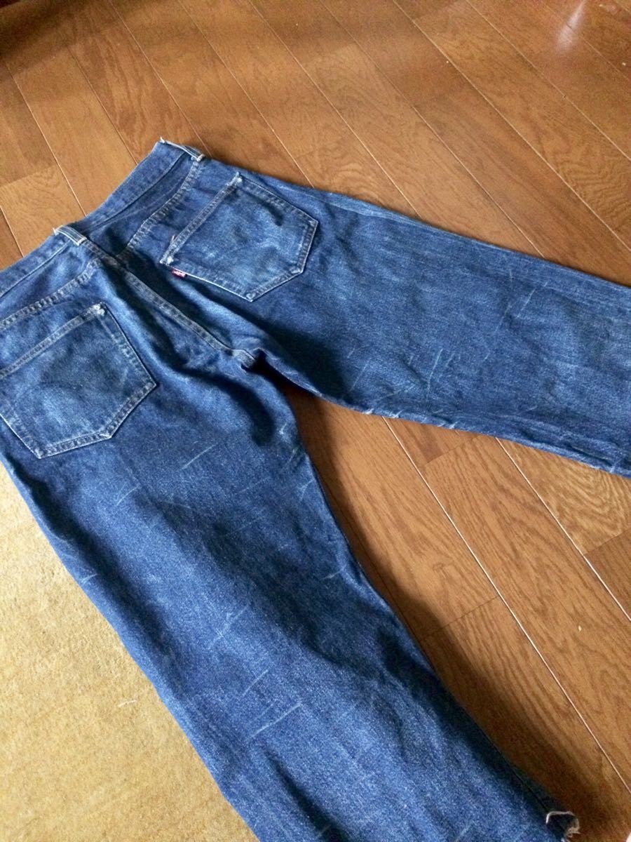 値下げLevi's ビッグE リーバイス 復刻モデル カットオフ デニム 30インチ？送料込み