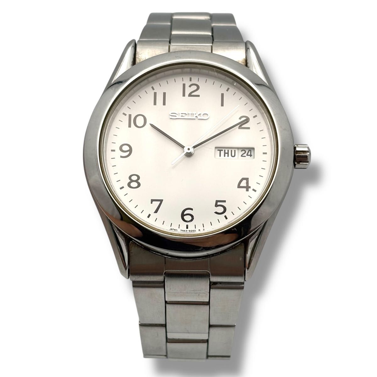 【腕時計 / おまとめ3本 】クォーツ 不動品 CITIZEN SEIKO 稼働 SEIKO セイコー 腕時計 メンズ クオーツ QZ 白文字盤