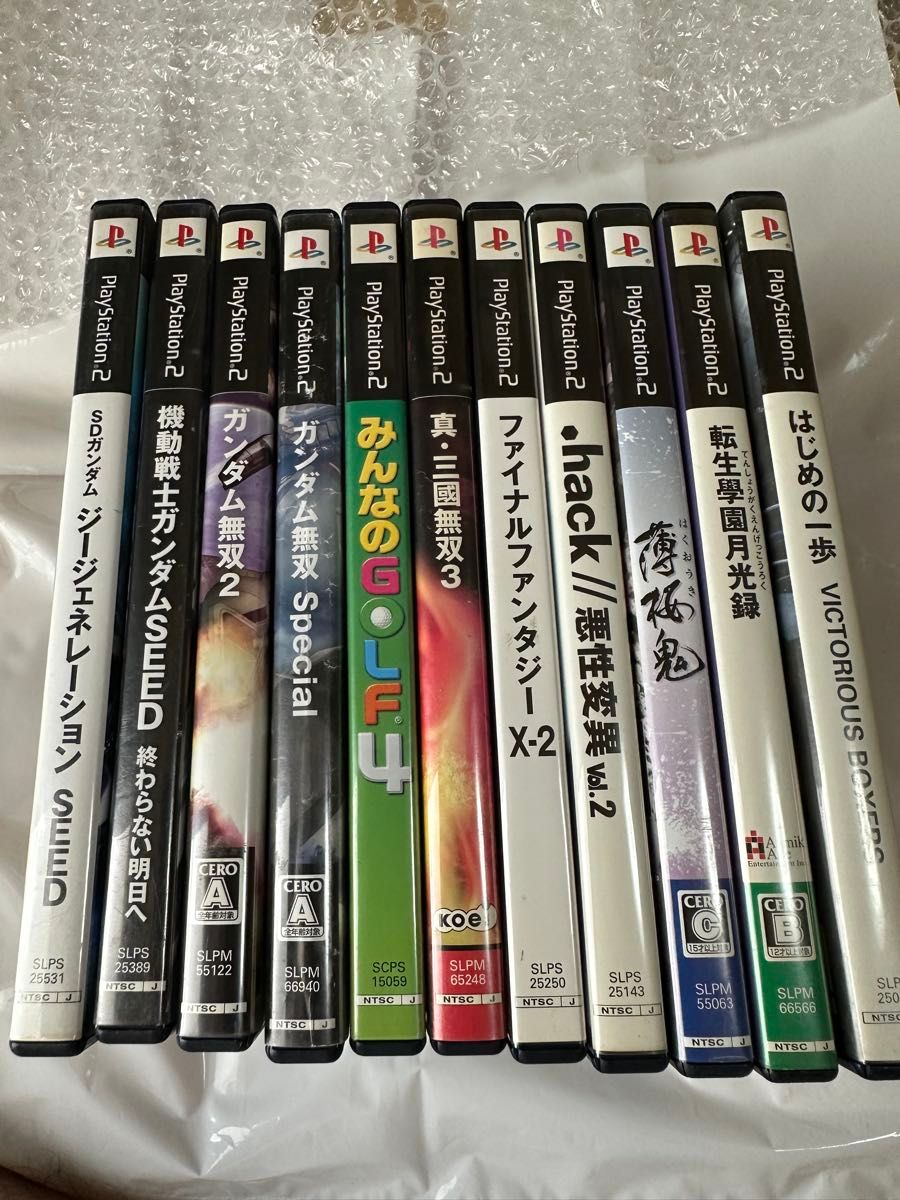 PlayStation2 ソフト11個 プレイステーション2 PS2ソフト11本セット|Yahoo!フリマ(旧