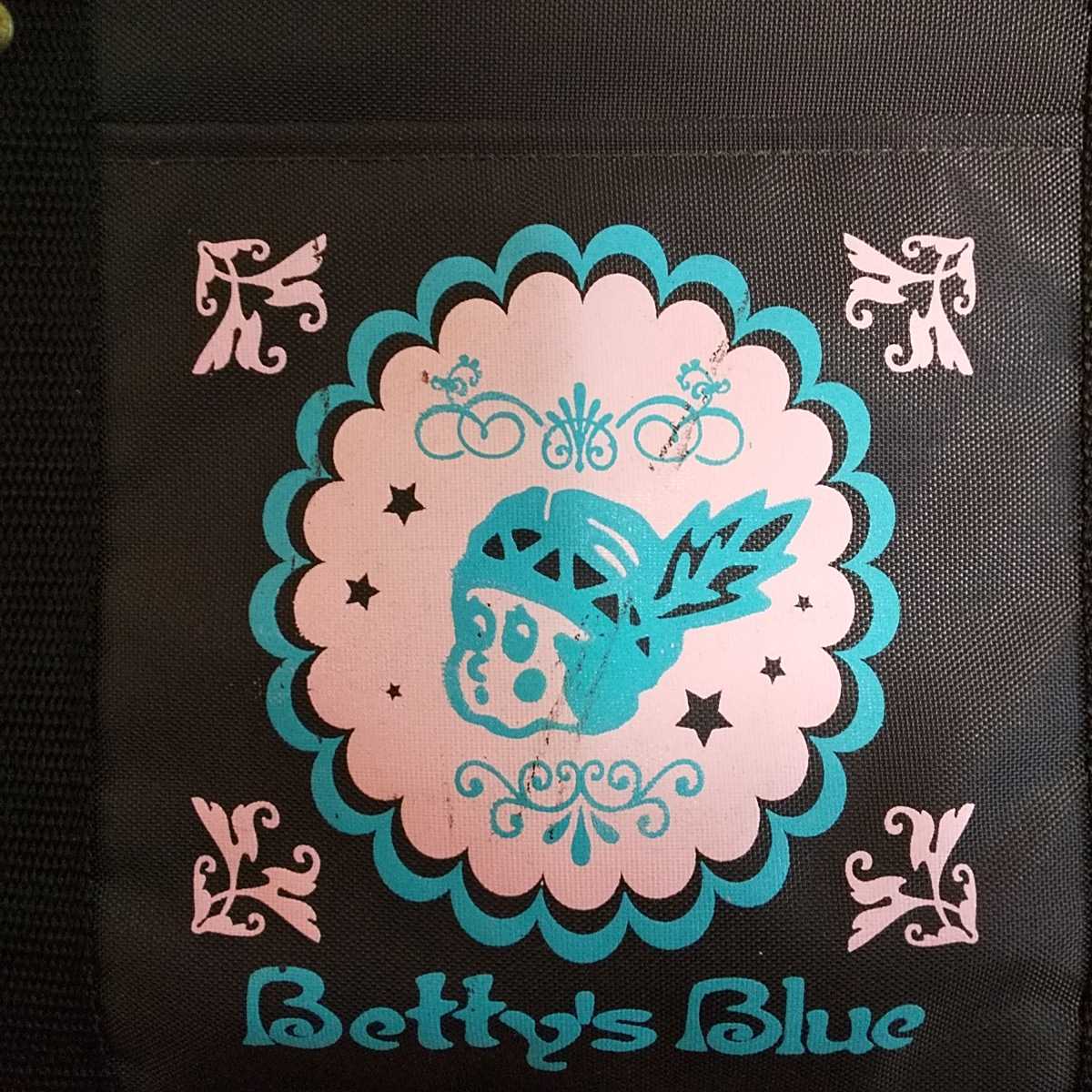 BETTY'S　BLUE　ベティーズブルー　黒 レッスンバッグ / トートバッグ ファスナー付 / 通学 習い事 手提げ 鞄 カバン かばん 四角 ブラック_画像4