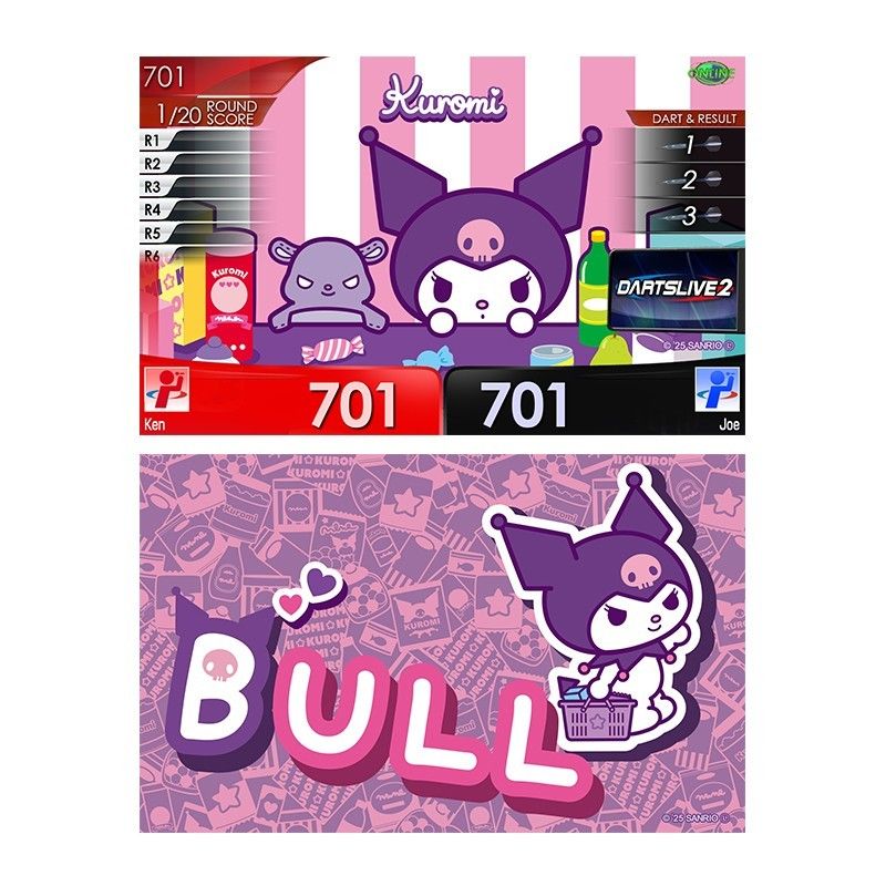 ダーツライブカード レア サンリオ クロミ 店舗限定コラボ【3】 ダーツライブカード レア サンリオ クロミ 店舗限定コラボ【3
