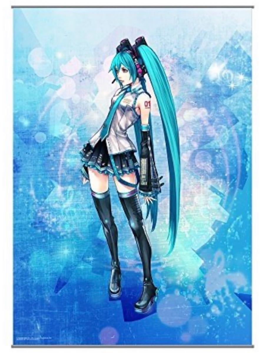 初音ミク　ウォールスクロール！未開封正規品　カラー