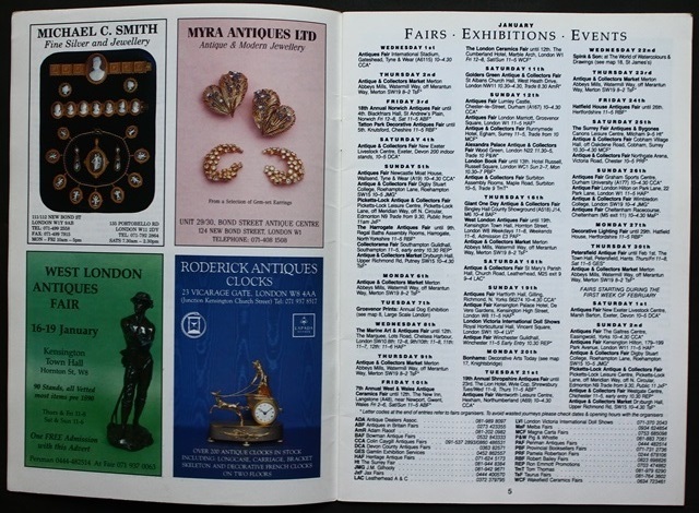英文 ロンドン骨董街案内the Collector Vol 5 2 Vol 5 3 1992年2冊一括骨董 店 ギャラリー紹介 地図付きアンティーク 代購幫