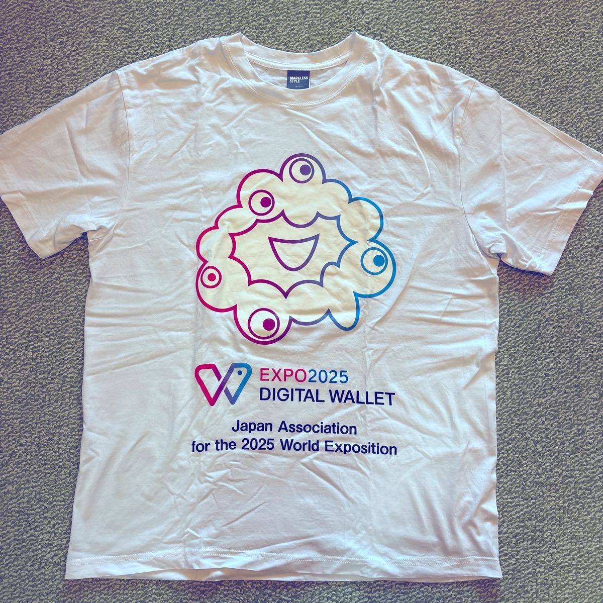 【非売品】大阪関西万博 デジタルウォレット Tシャツ Lサイズ 非売品】大阪・関西万博 EXPO2025 ミャクミャクチャレンジ1等