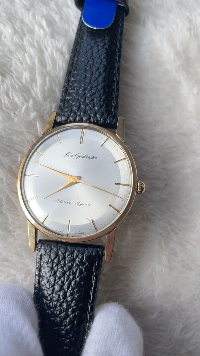 稼働品 SEIKO Goldfeather 25石 手巻き 腕時計 セイコー