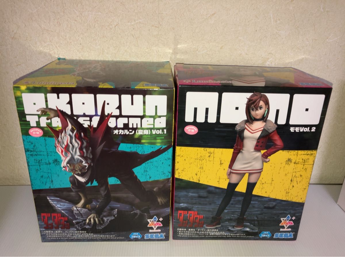 ダンダダン プライズ フィギュア オカルン 2点 モモ 3点 ルミナスタ ちょこ ダンダダン オカルン モモ フィギュア2点セット|Yahoo!フリマ