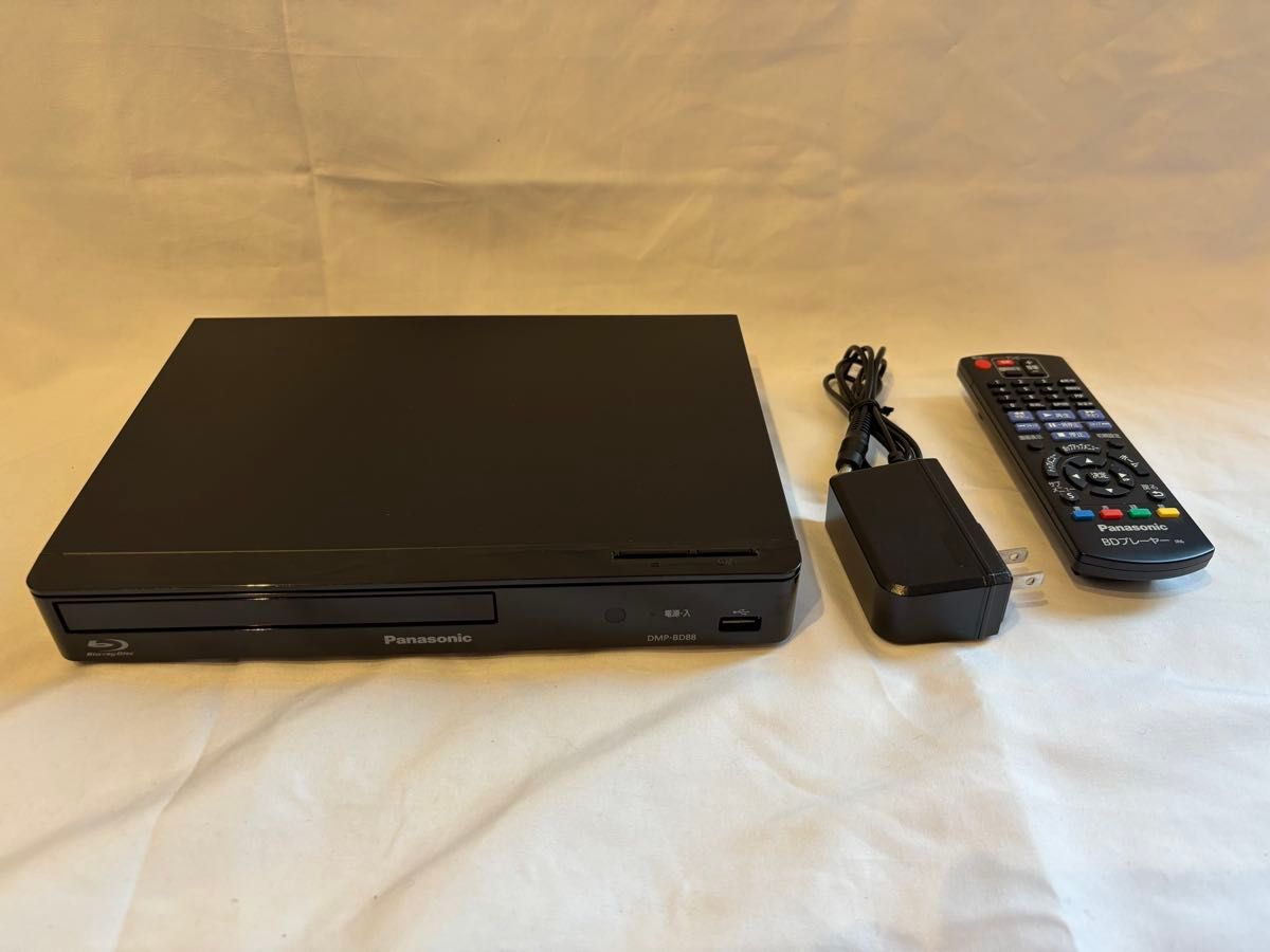 Panasonic BDプレーヤー DMP-BD88 & リモコン Panasonic DMP-BD88 リモコン付 ブルーレイプレーヤー|Yahoo