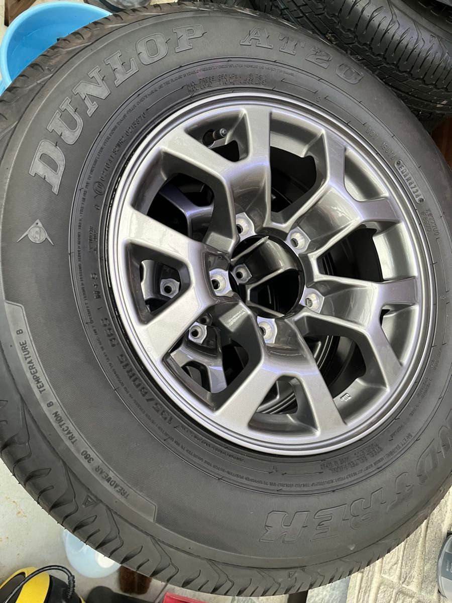 値下げしました!新車外しジムニーシエラ 純正タイヤホイールセット jb74 ジムニーシエラアルミホイール&タイヤセット一本 2024年47