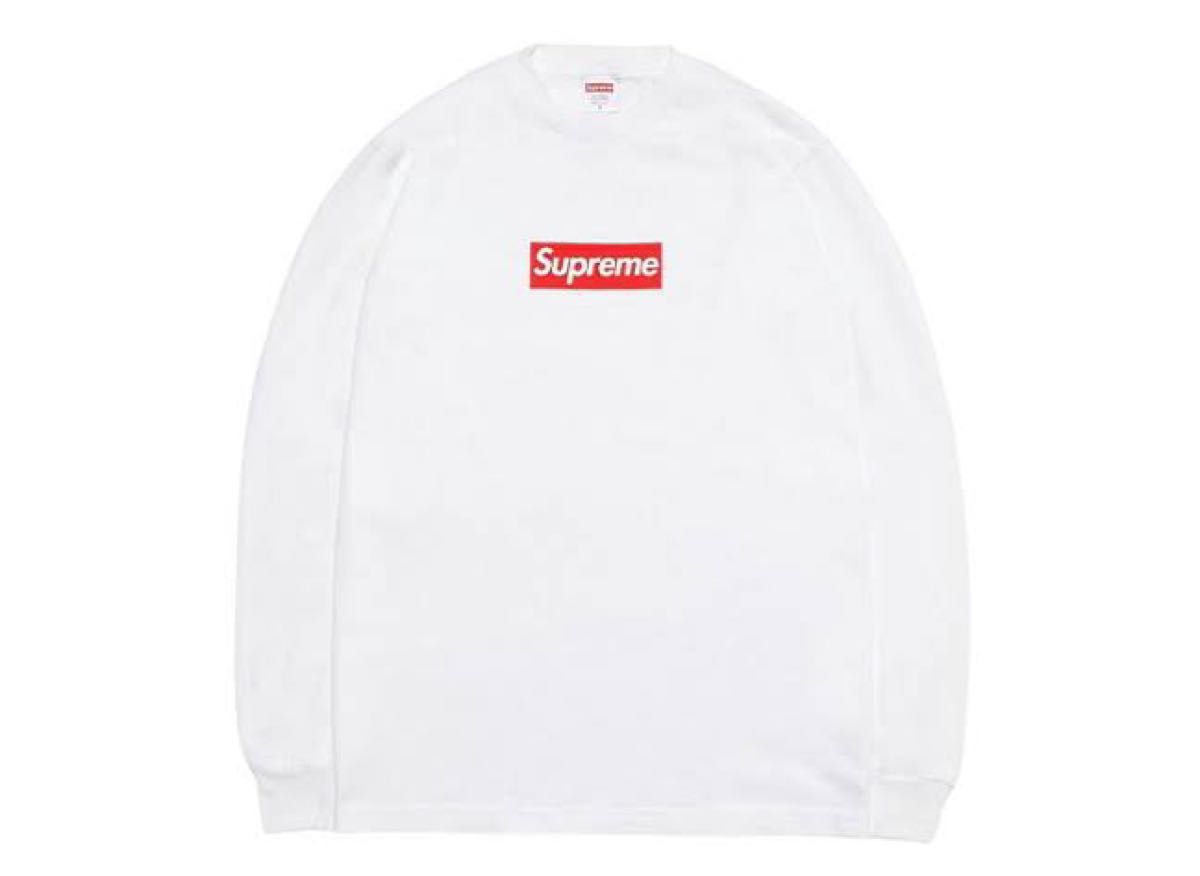Supreme Box Logo L/S Tee シュプリーム ボックスロゴ ロンT Supreme Box Logo L/S Tee White L シュプリーム ボックスロゴ