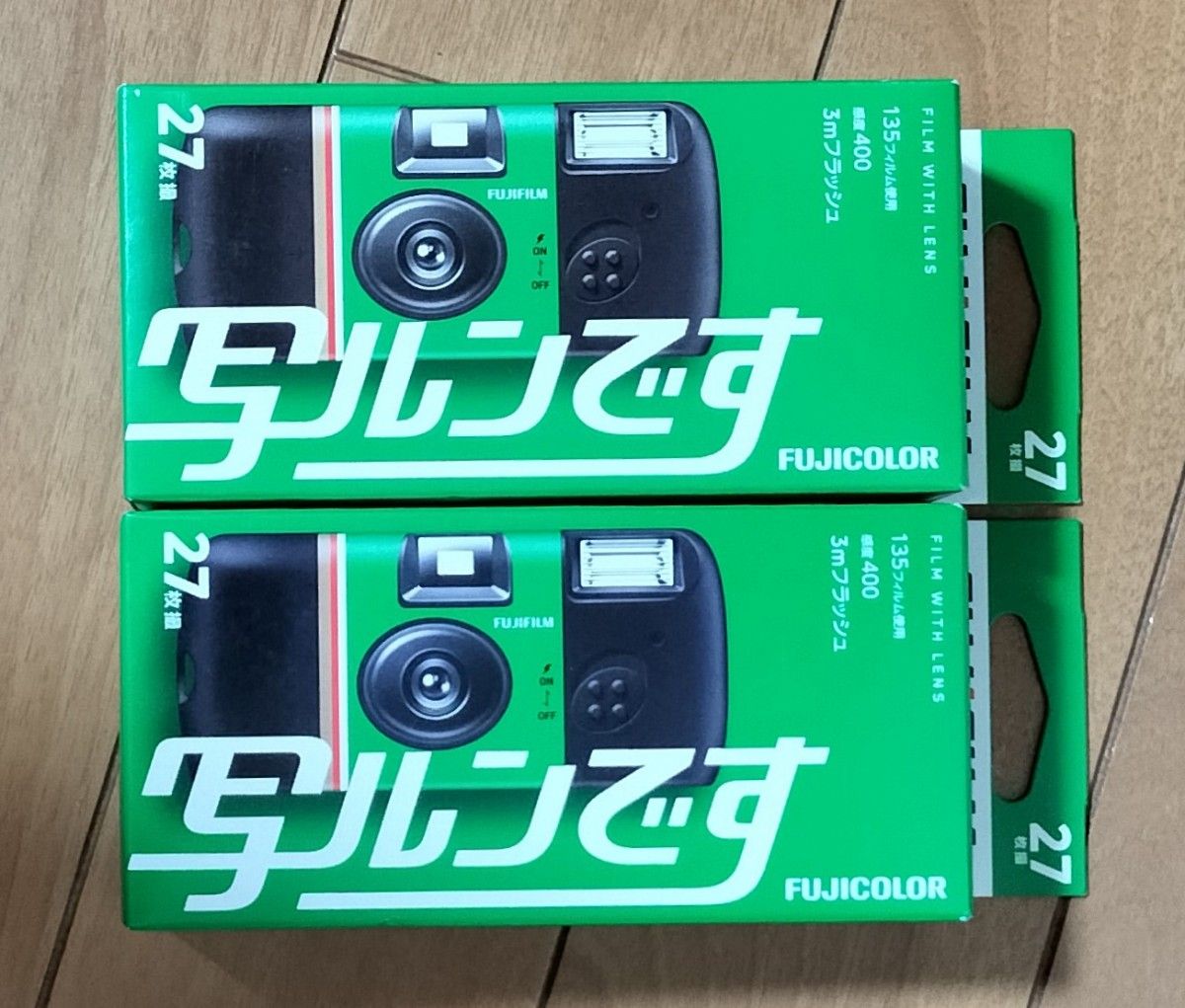 写ルンです シンプルエース 27枚撮り 2個セット 写ルンですシンプルエース 27枚撮り 2個セット 新品未開封