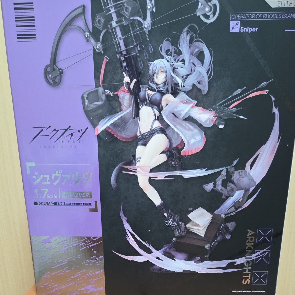 【あみあみ限定特典】アークナイツ シュバルツ 昇進2Ver. 未開封 フィギュア あみあみ限定特典】 アークナイツ 明日方舟 シュヴァルツ 昇進