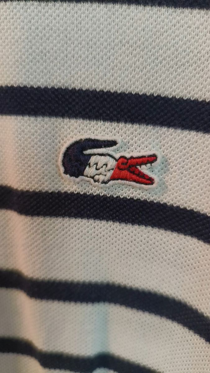 【限定モデル】ラコステ ポロシャツ ボーダー柄 LACOSTE