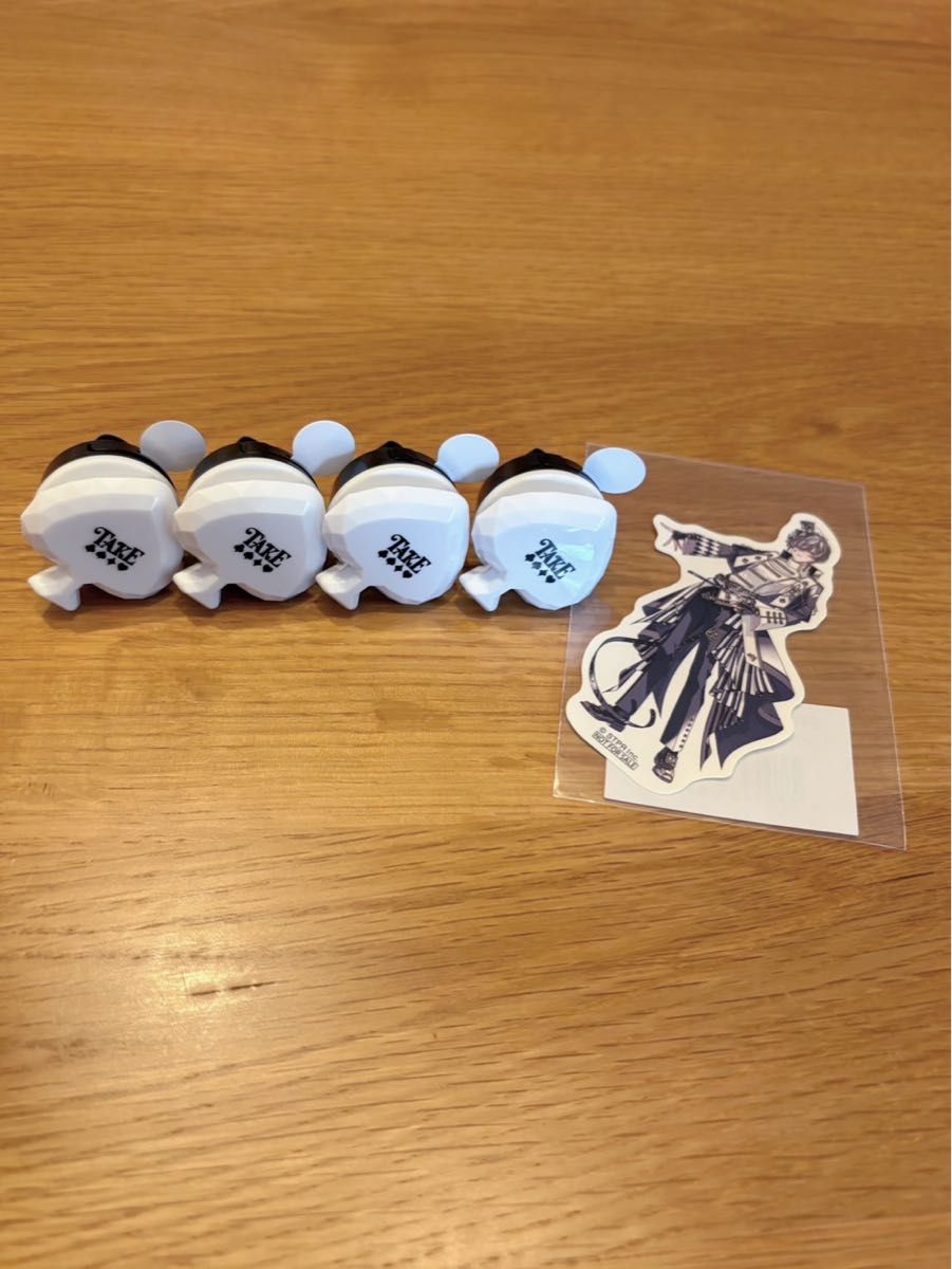 Knightx KnightA 騎士A タケヤキ翔 リングライト ステッカー⑤ 騎士X タケヤキ翔くん リングライト ステッカー付き|Yahoo