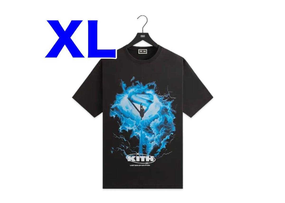KITH X Superman Zod Imperiex Bizarro Tシャツ 半袖 送料込み XLサイズ Kith x Superman Lightning Vintage Tee tシャツ キス