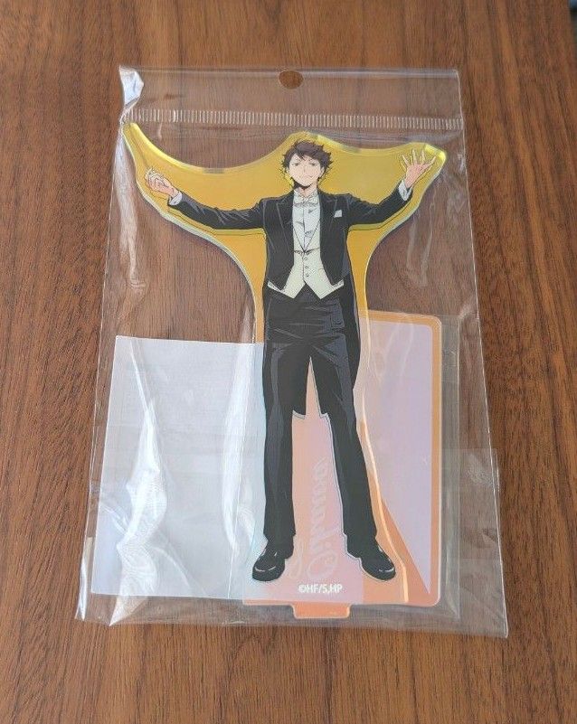 ハイキュー 及川徹 オーロラアクリルブロッキー ハイキュー 及川徹 オーケストラ オーロラアクリルスタンド