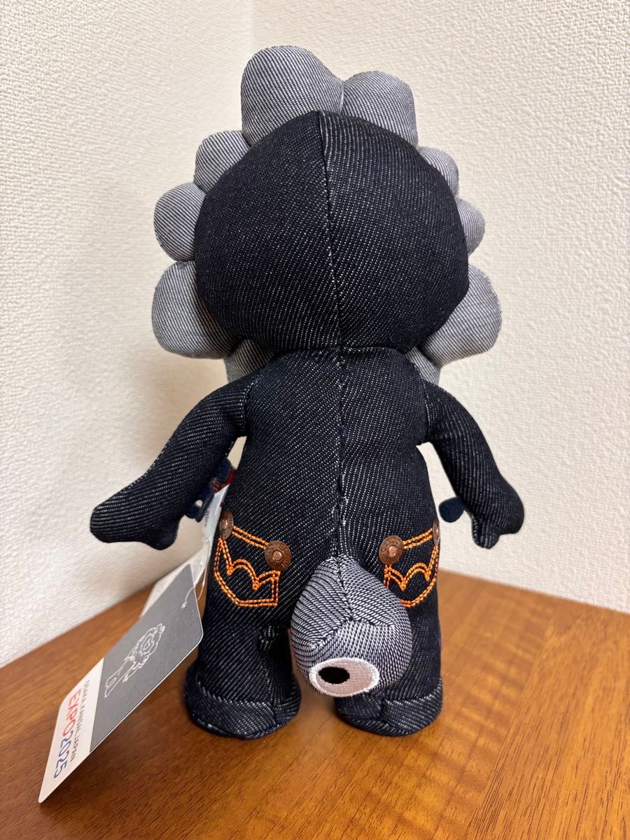 匿名配送 ミャクミャク エドウィン EDWIN ぬいぐるみ 新品タグ付き 万博 会場限定 完売 EDWIN エドウィン