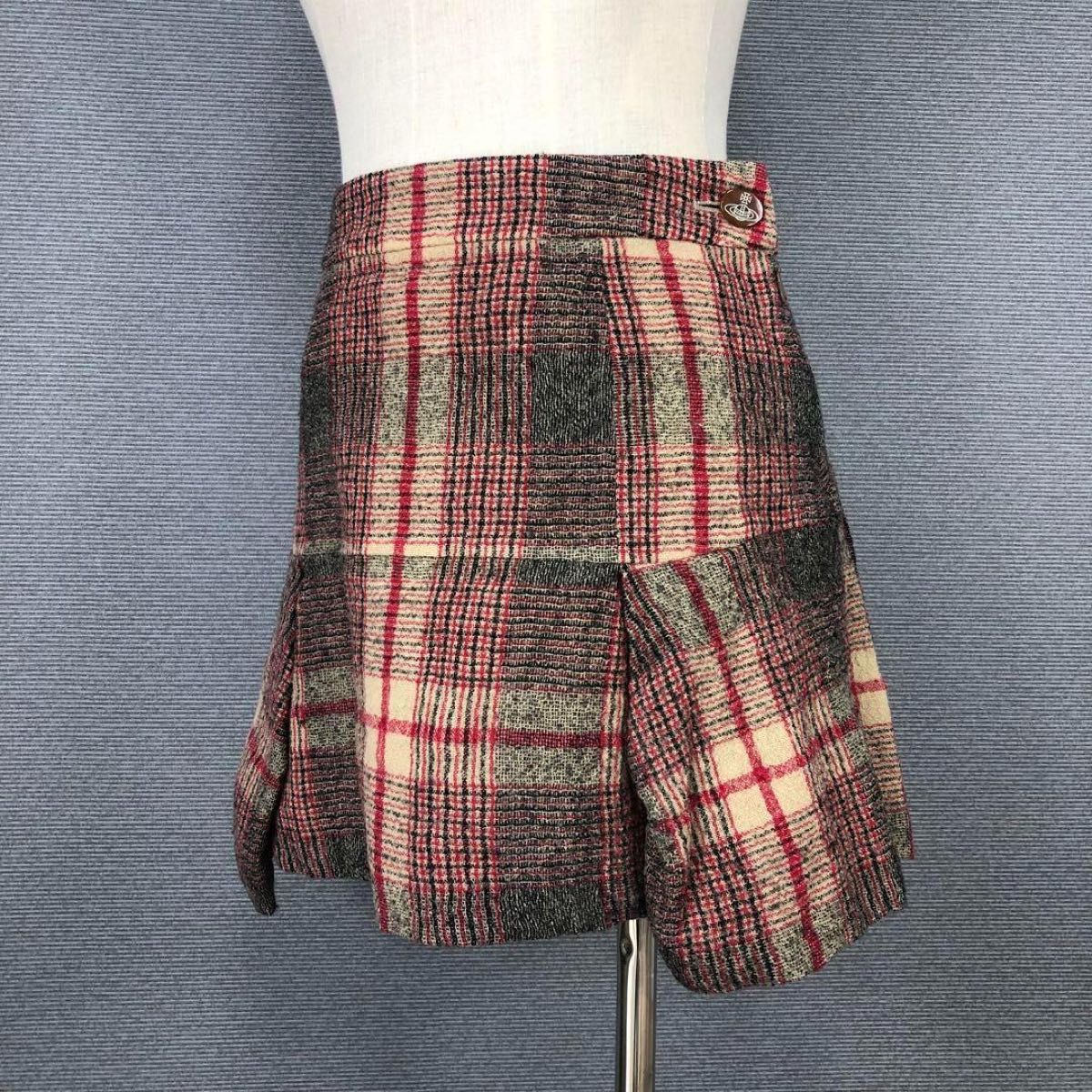 Vivienne Westwood Red Label プリーツスカート Vivienne Westwood RED LABEL ウールバックプリーツ スカート 2