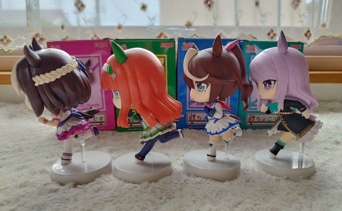 ウマ娘 ひっかけフィギュア 24種 ウマ娘 『ひっかけフィギュア』フィギュア 7体セットまとめ売り