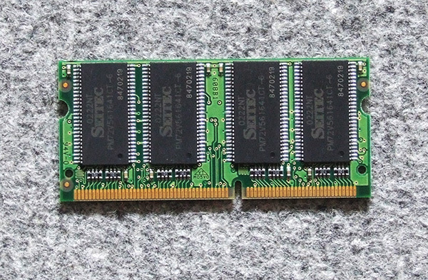 PC133(PC100 correspondence ) 144 pin for laptop SDRAM 256MB