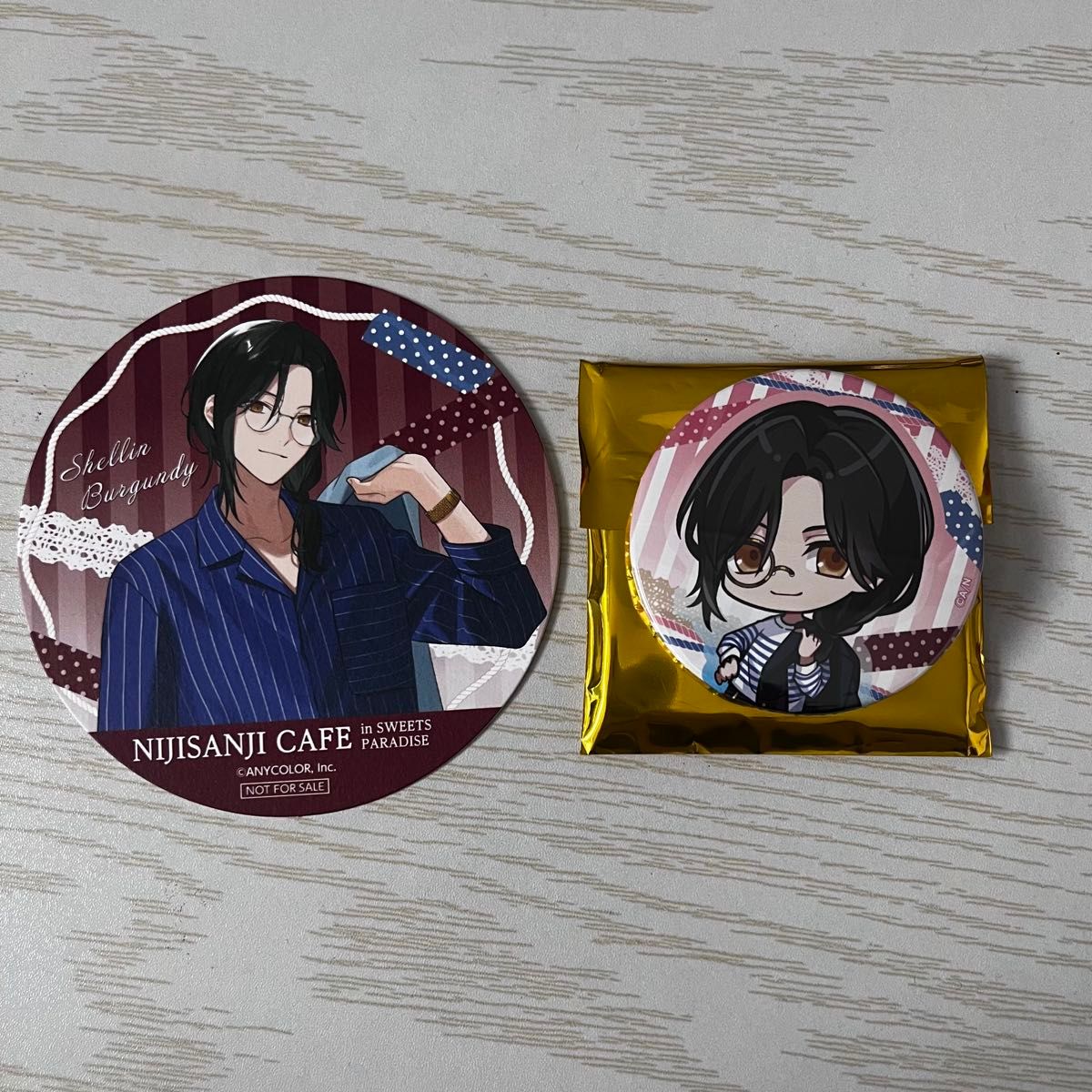 にじさんじ Melty Valentine 缶バッジ 星導ショウ にじさんじ バレンタイン Melty Valentine 缶バッジ 赤城ウェン