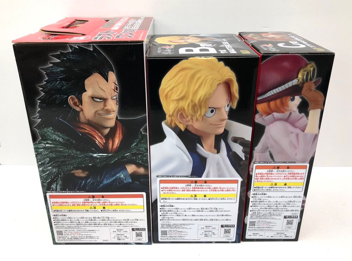 一番くじ ワンピース 革命の炎 ドラゴン サボ コアラ 3点セット 未開封 一番くじ ワンピース 革命の炎 ドラゴン サボ コアラ 3点セット