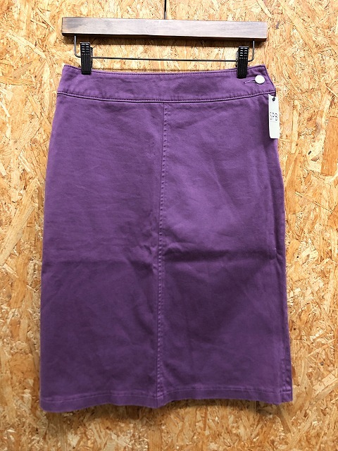 SPIRIT PASSION BELIEF SPB - 3 женский ko Kuhn юбка колено длина подкладка нет задний с карманом одноцветный хлопок × полиуретан лиловый фиолетовый 