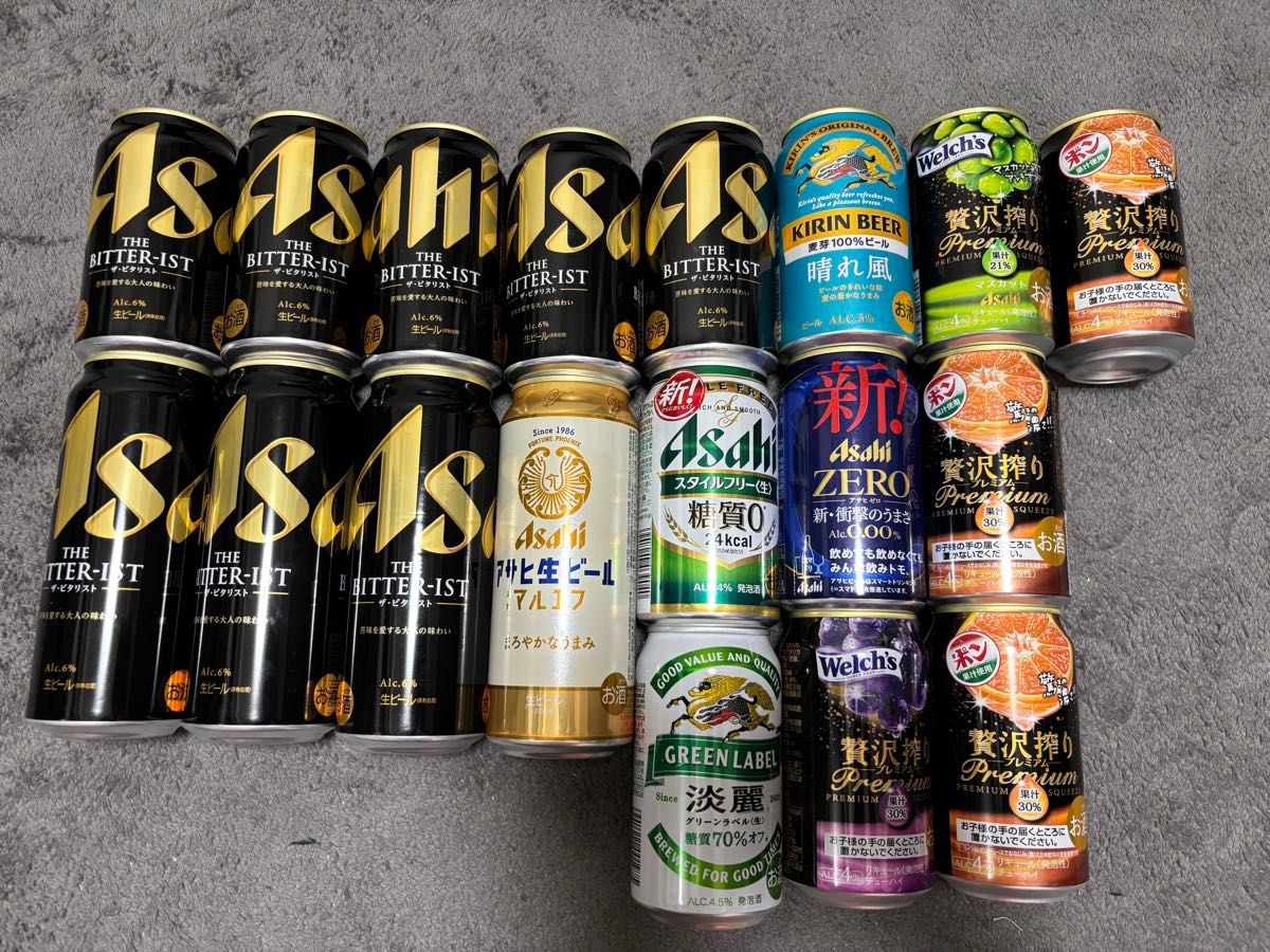 お酒まとめ売り ビール他49本(晴れ風 マルエフ PSB プレモル 他 ビール 酎ハイ 等 まとめ売り お酒 ビール 晴れ風 マルエフ