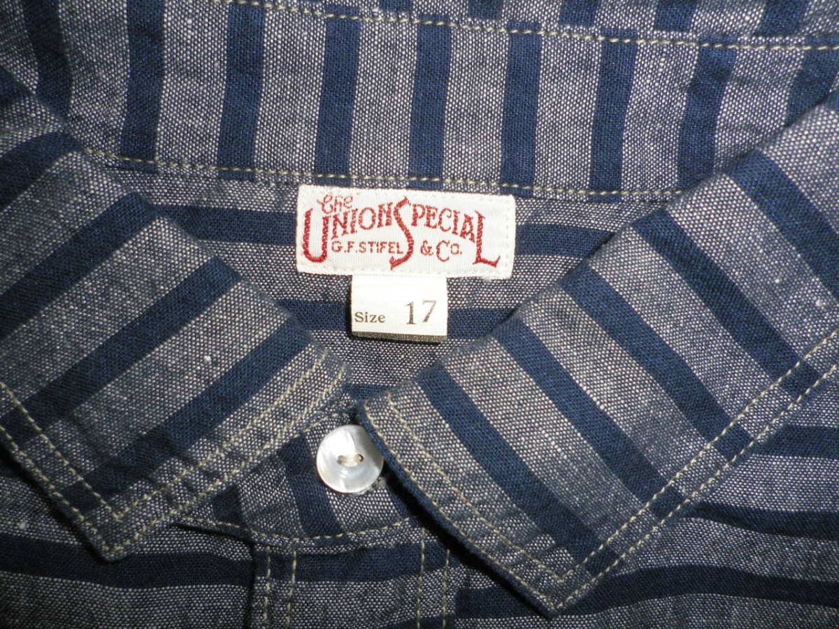 ☆新品 フリーホイーラーズ ８分袖 ワークシャツ　GANDY DANCER　(17) 