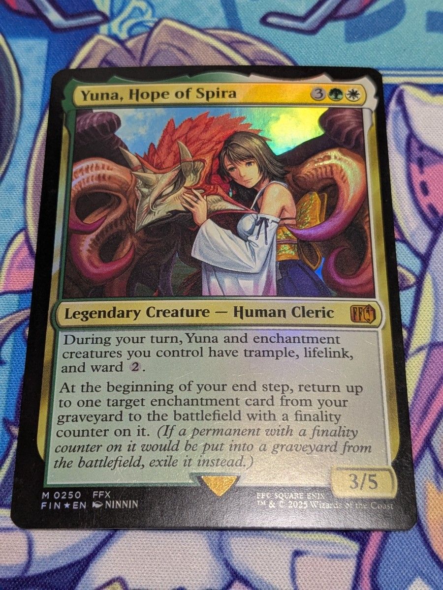 MTG スピラの希望、ユウナ 英語版Foil 2枚セット ファイナルファンタジー MTG スピラの希望 ユウナ 英語版Foil 2枚セット ファイナル