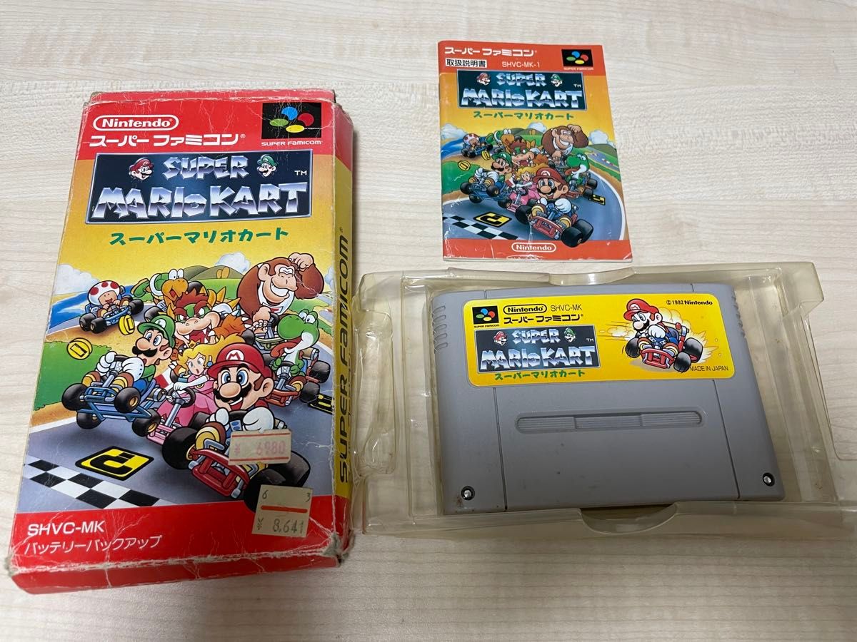 スーパーファミコン スーパーマリオカート SFC スーパーファミコン スーパーマリオカート|Yahoo!フリマ