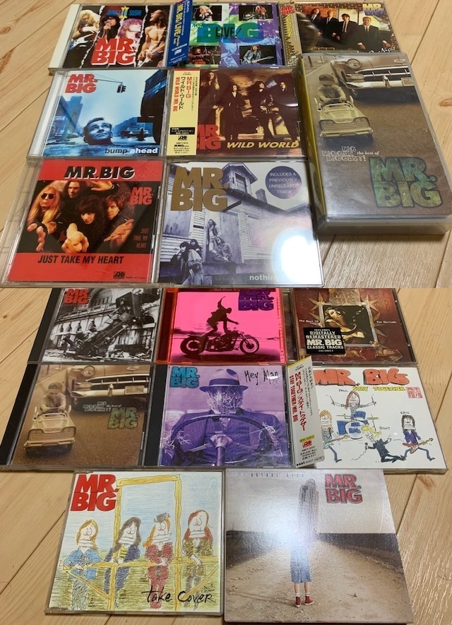 【即決】MR.BIG★CD+VHS★ベストアルバム含★16品セット_画像1