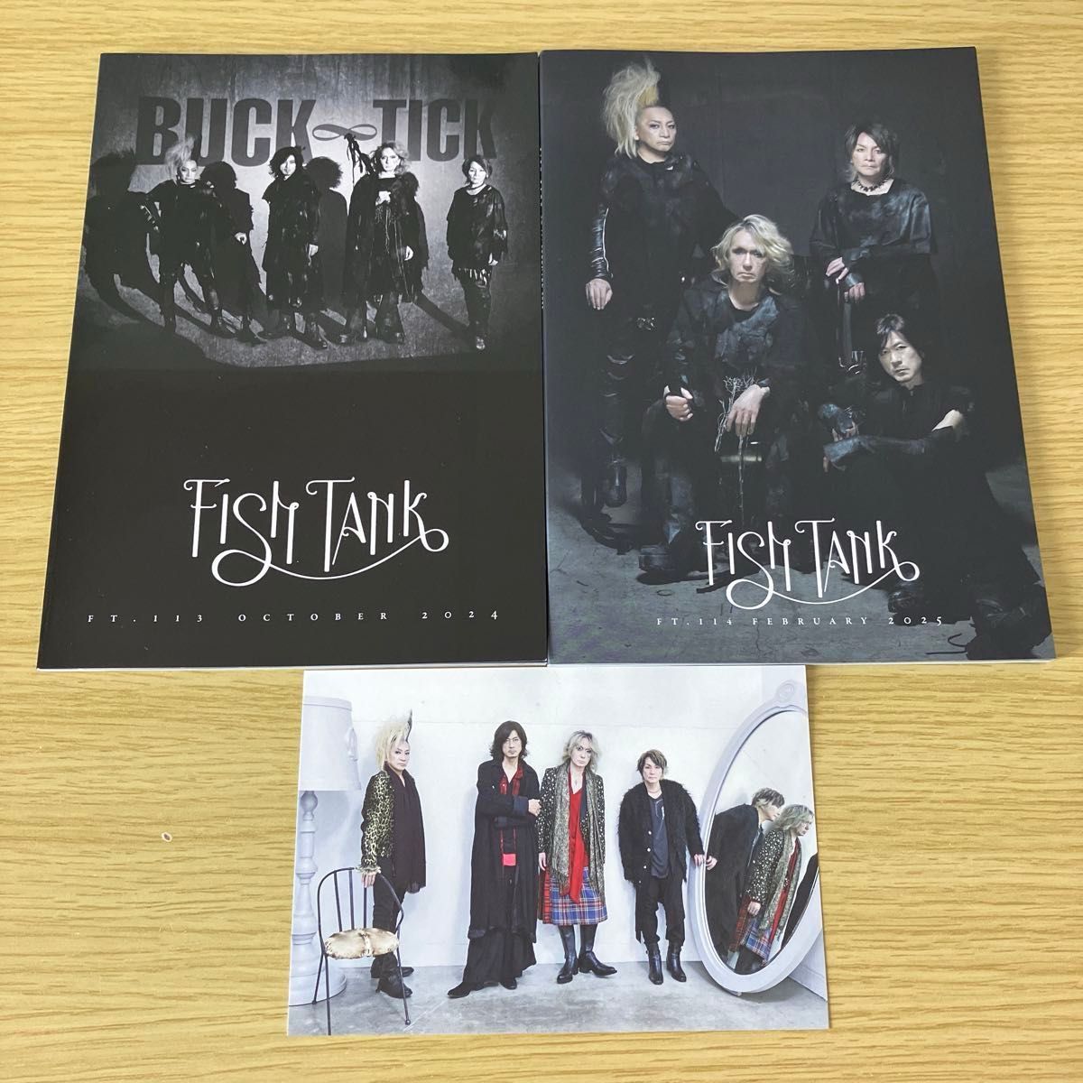 BUCK-TICK ファンクラブ会報No.90〜100おまけ付 BUCK-TICK FISH TANK 会報 FT 113&114 2冊セット+2025ポスト