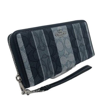 【COACH】長財布シグネチャージャカード【国内即発】 COACH 新品 ジャガード シグネチャー 長 財布 メンズ レディース