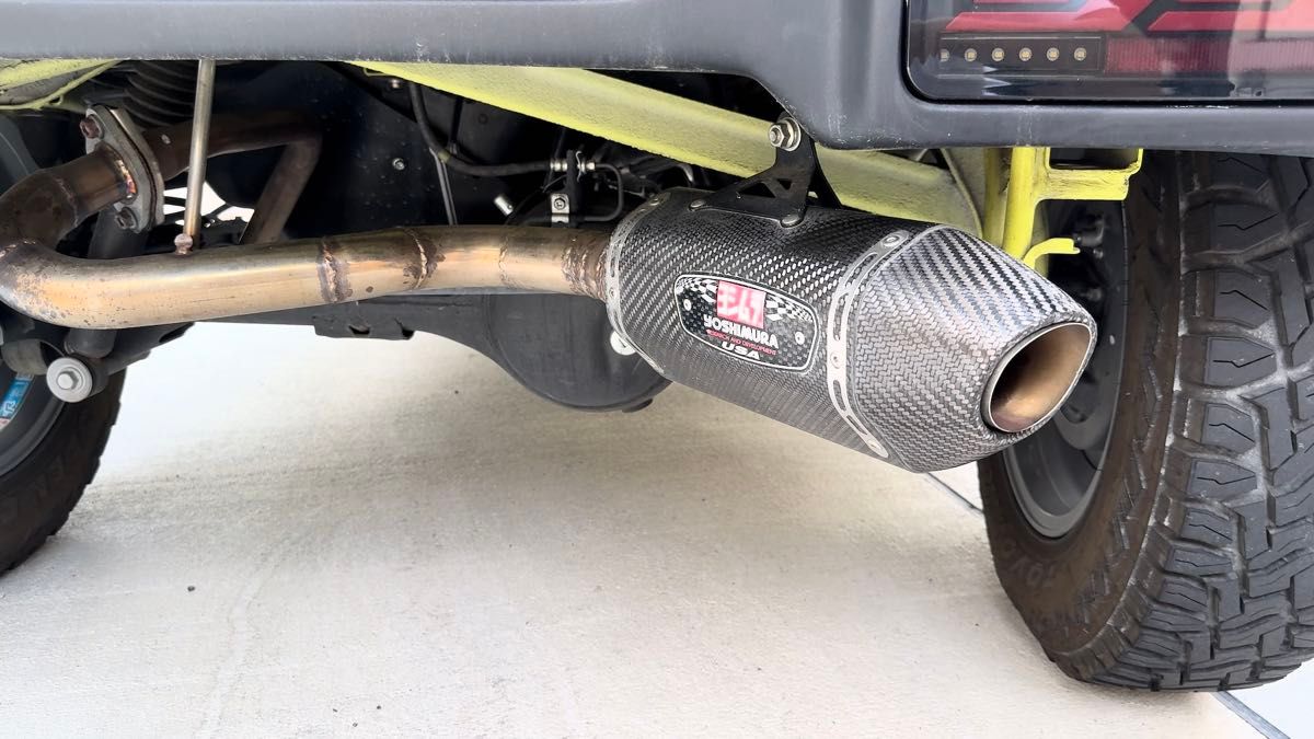 ジムニー JB64用 ワンオフ YOSHIMURA マフラー