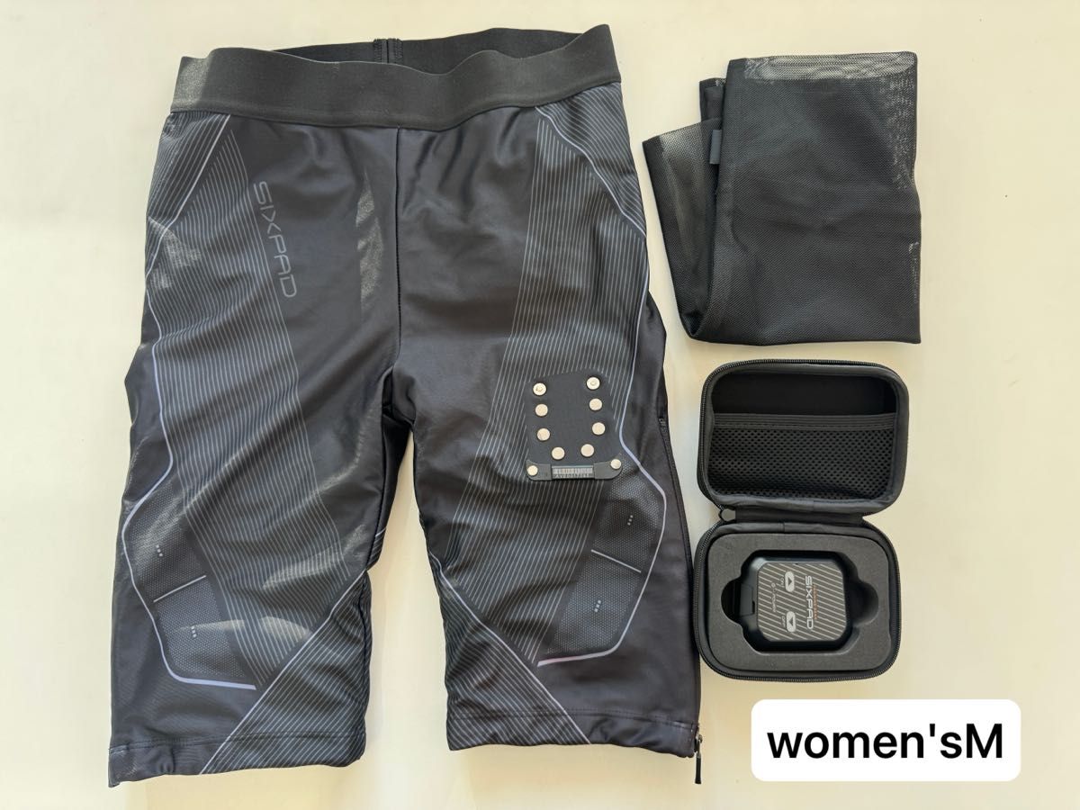 【新品未使用】SIXPAD Power suitヒップ&レッグ M(WOMEN) シックスパッド】パワースーツ ヒップアンドレッグ レディースM