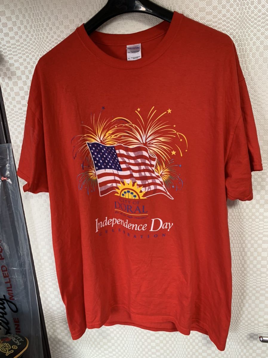 アメリカ　独立記念日　Tシャツ_画像1