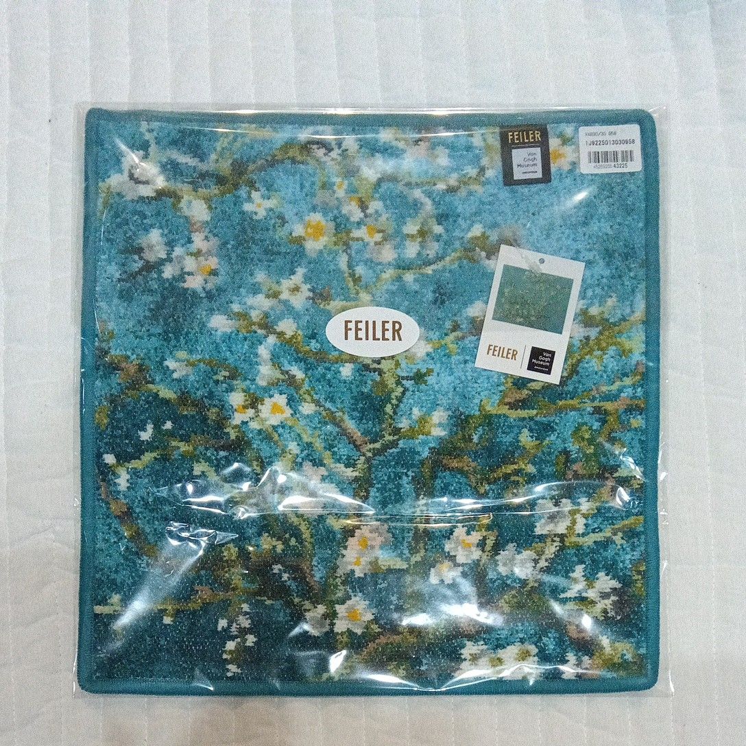 <フェイラー>ファン・ゴッホ美術館コレクション VGM アーモンドブロッサム 新品 フェイラー ゴッホ 美術館 アーモンドブロッサム ハンカチ