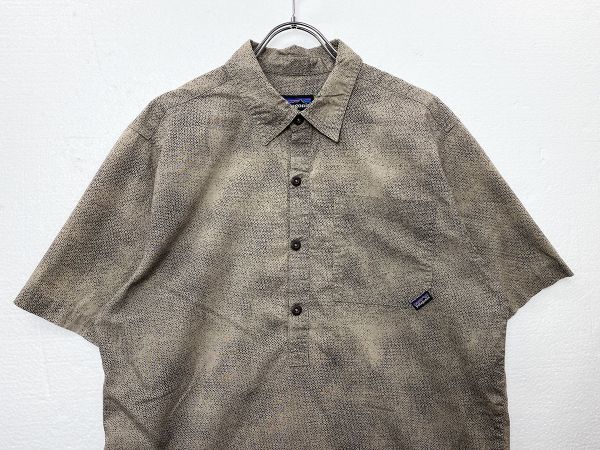 2006年製 パタゴニア オーガニックコットン 半袖シャツ (S) patagonia 00's 総柄