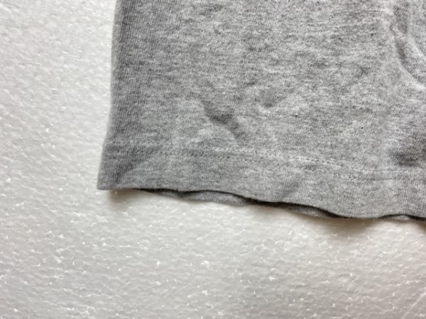 USA製 90's ティンバーランド ビッグロゴプリント 半袖 Tシャツ 霜降り灰 (M) 90年代 アメリカ製 旧タグ Timberland_画像7