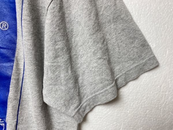 USA製 90's ティンバーランド ビッグロゴプリント 半袖 Tシャツ 霜降り灰 (M) 90年代 アメリカ製 旧タグ Timberland_画像5