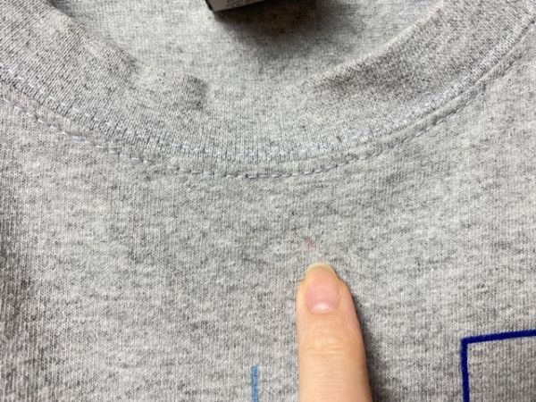 USA製 90's ティンバーランド ビッグロゴプリント 半袖 Tシャツ 霜降り灰 (M) 90年代 アメリカ製 旧タグ Timberland_画像10